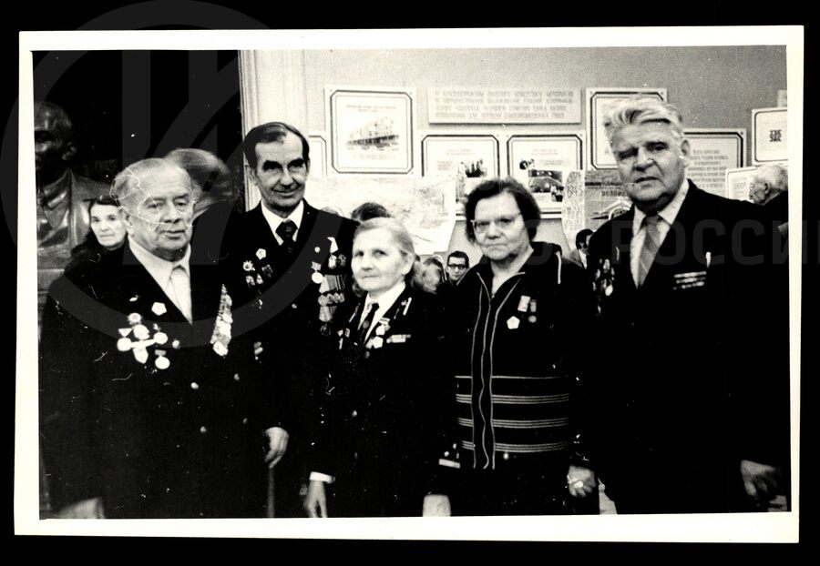 Встреча ветеранов Ленинградского железнодорожного узла. 1983 г.