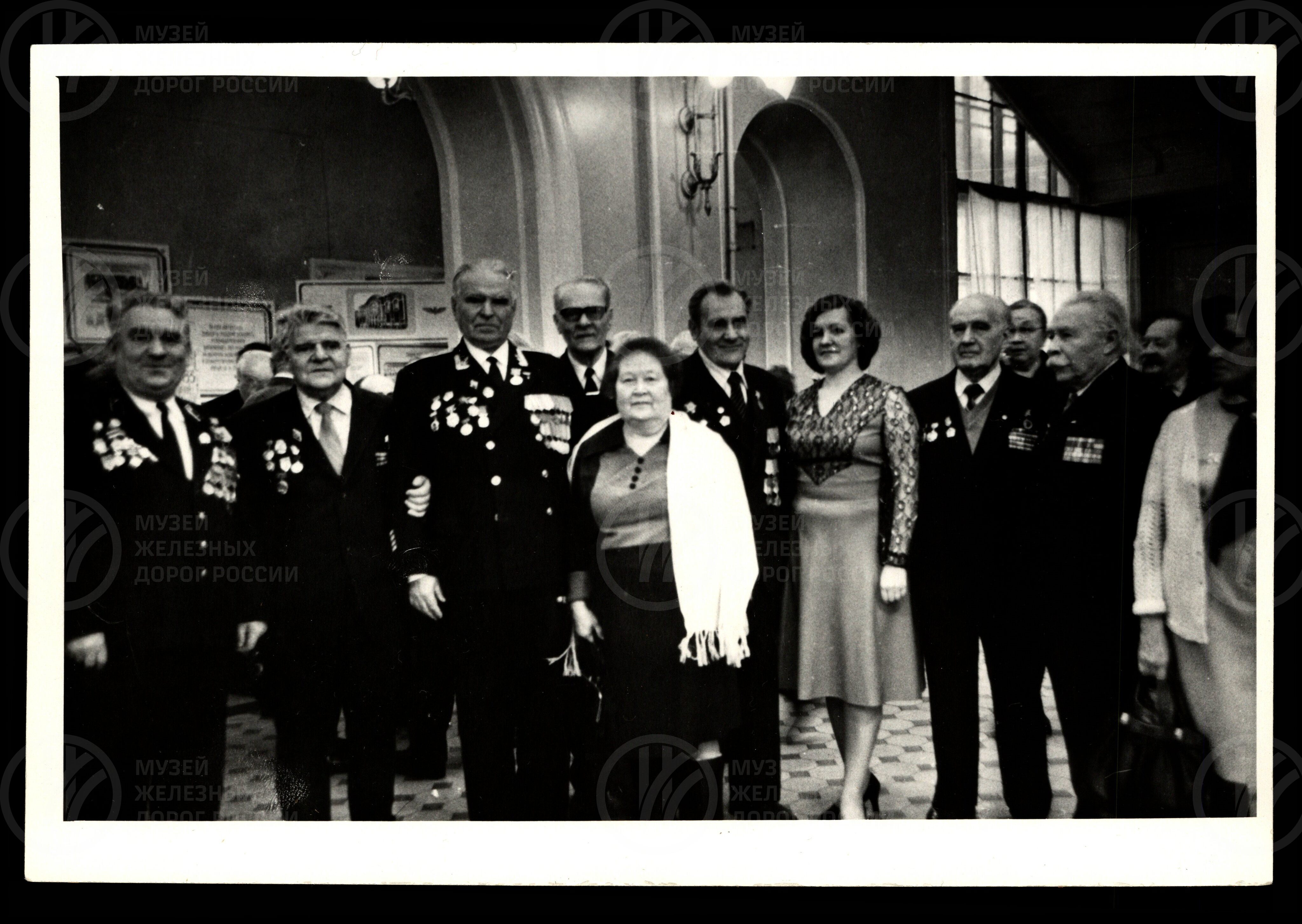 Встреча ветеранов Ленинградского железнодорожного узла. 1983 г., изображение 1