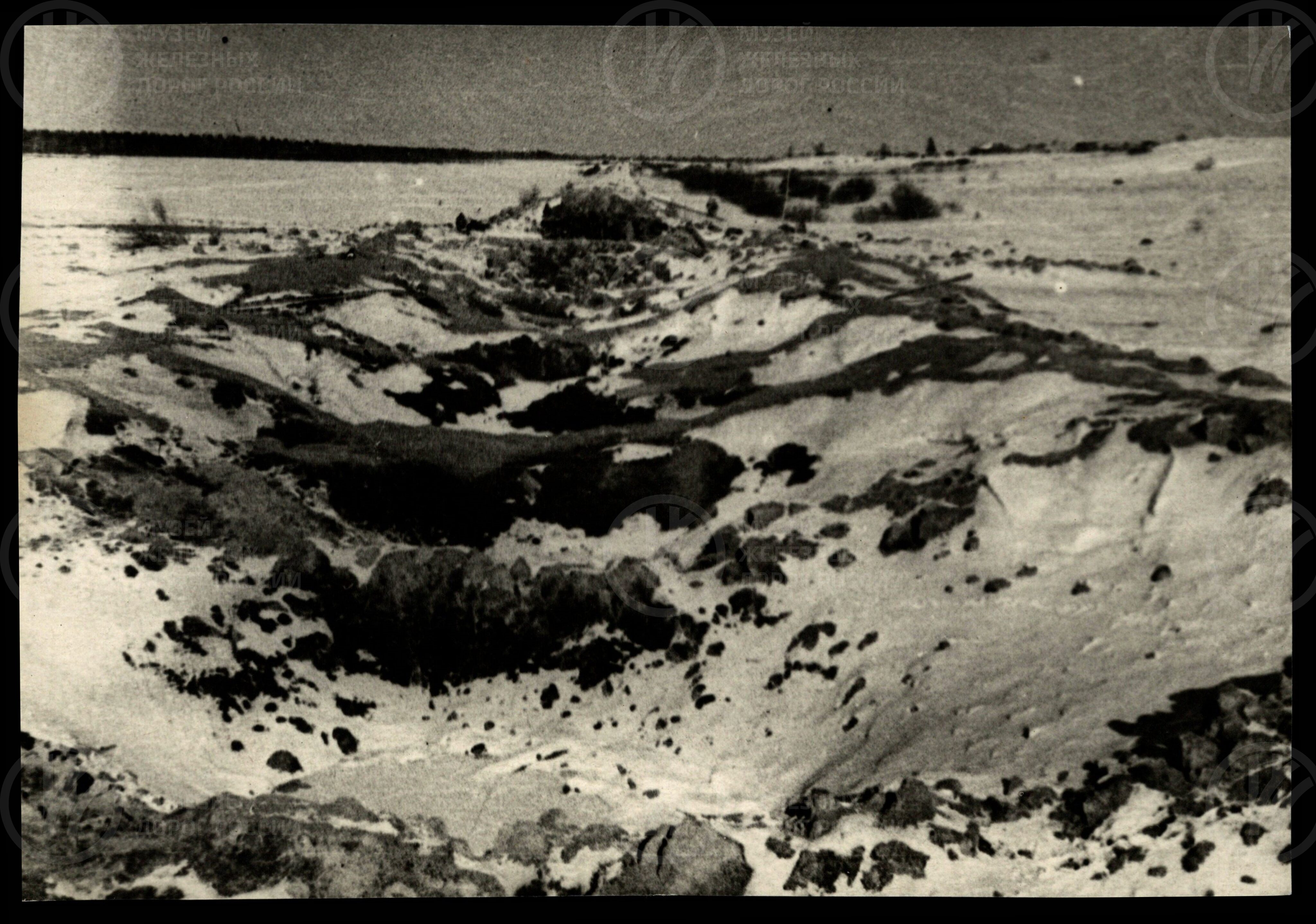 Разрушенный путь Варшавской линии. 1944–1945 гг., изображение 1