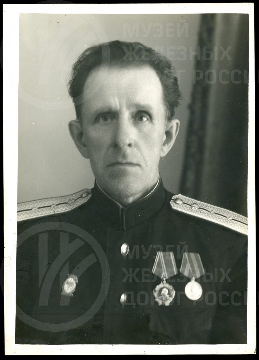 И.А. Александров – инженер-лейтенант. 1940-е годы