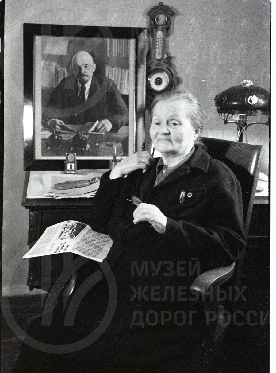 А.В. Васильева. Старший телеграфист