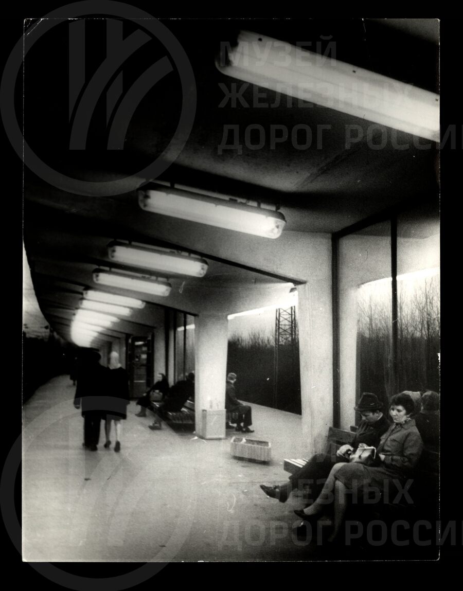 Станция Ланская. 1970-е годы