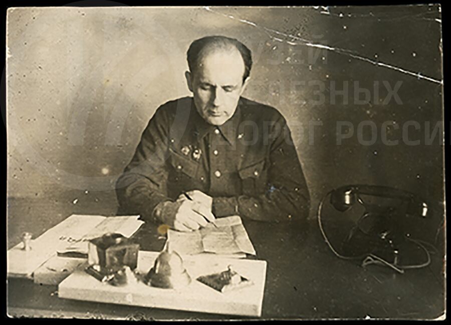 А.А. Александров – 20-ый ребенок родоначальника Алексндровых. 1940-е годы