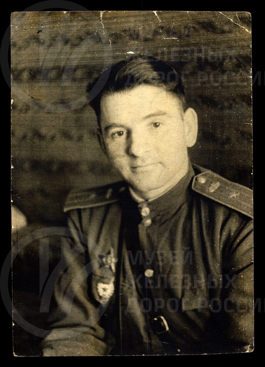Н.М. Маршунов – майор Советской Армии. 1944 г.