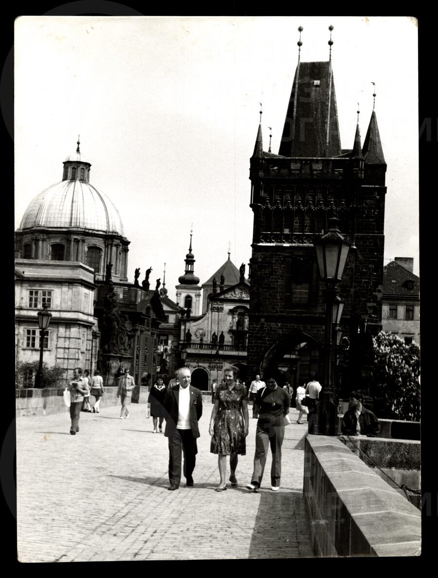 Н.М. Маршунов с женой В.С. Маршуновой. Конец 1960-х годов