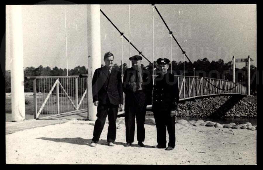 М.Т. Михайлов в поездке по Балтийской линии. 1967 г.
