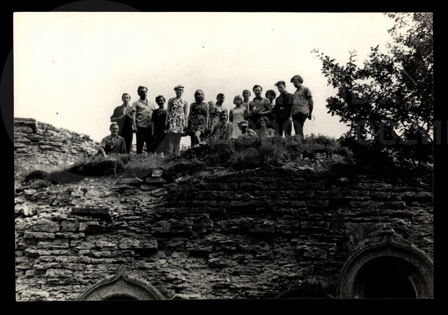 М.Т. Михайлов – инструктор Райпрофсожа в поездке по Балтийской линии. 1967–1968 гг.