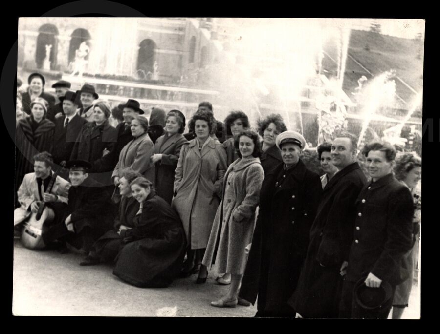М.Т. Михайлов на экскурсии. Конец 1960-х годов