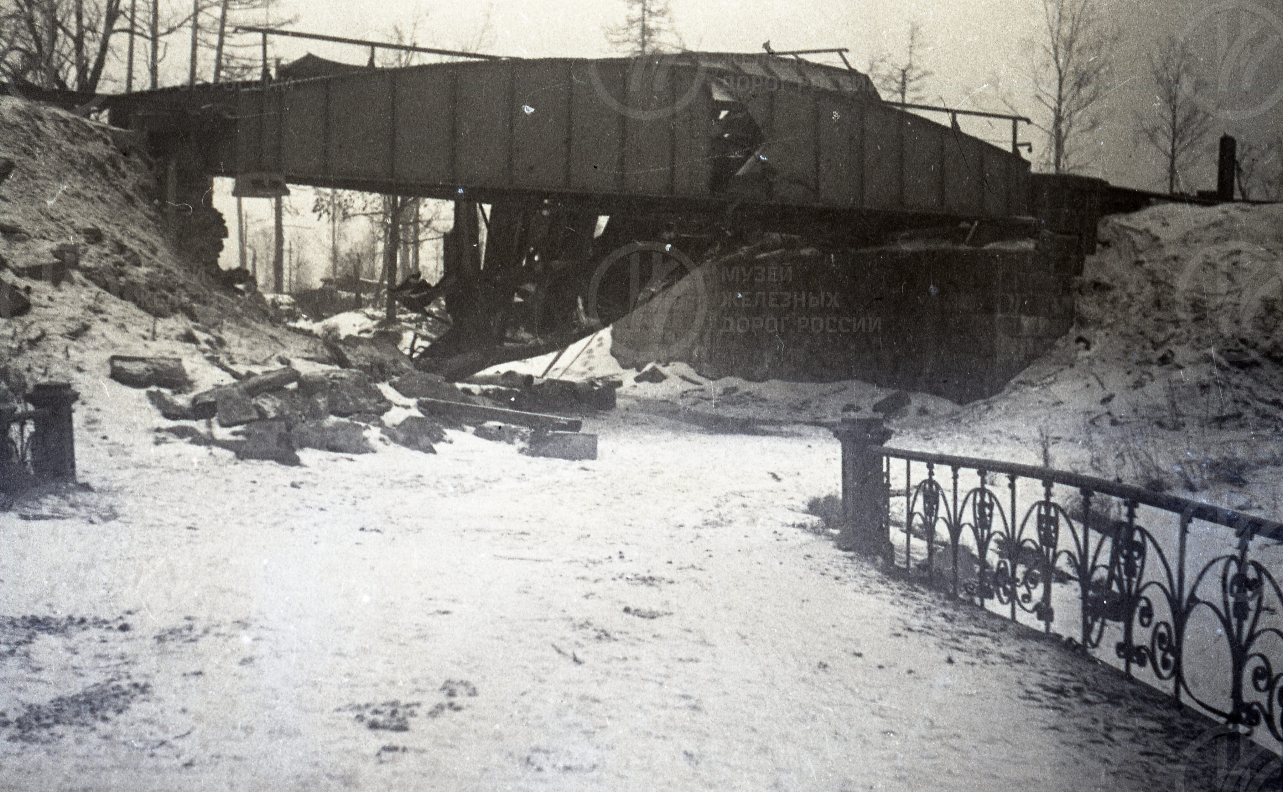 Разрушенный виадук на перегоне Детское Село – Павловск II, image 1