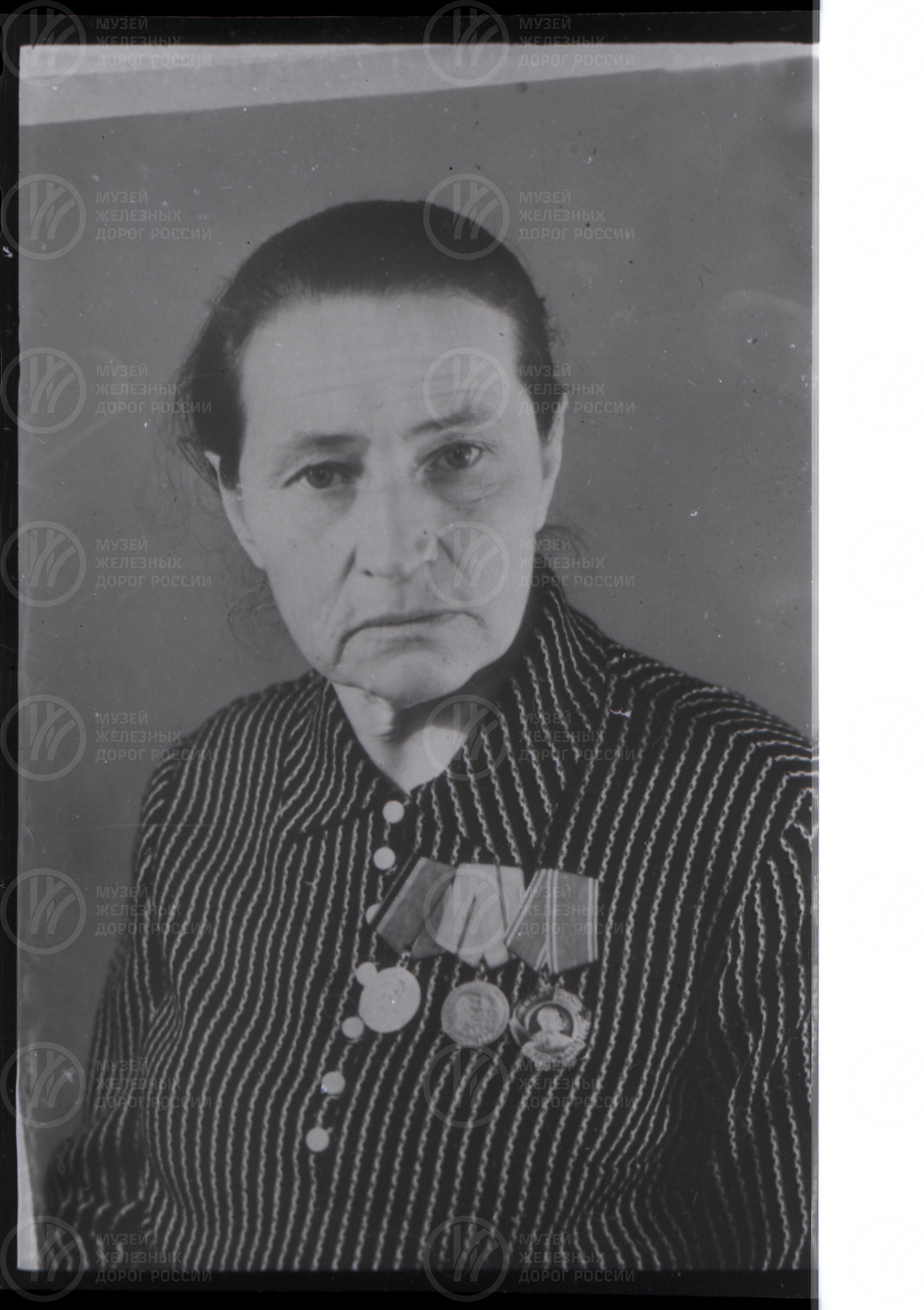 Александра Семеновна Быстрова.  Партизан в годы Великой Отечественной войны. 1977 г., изображение 2