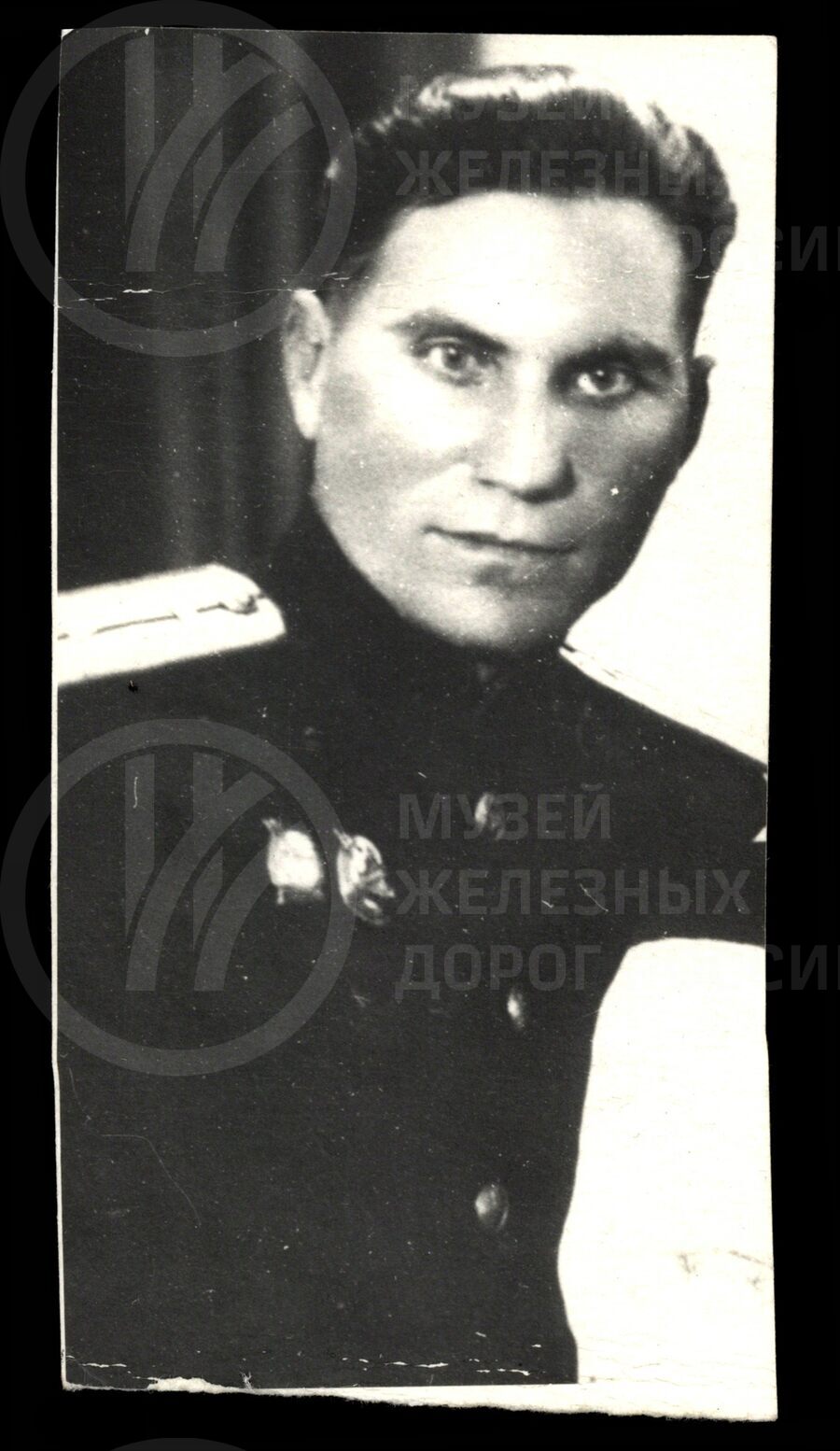 Иван Павлович Пироженко – машинист первого поезда, прибывшего в Ленинград после прорыва блокады.1950-е годы