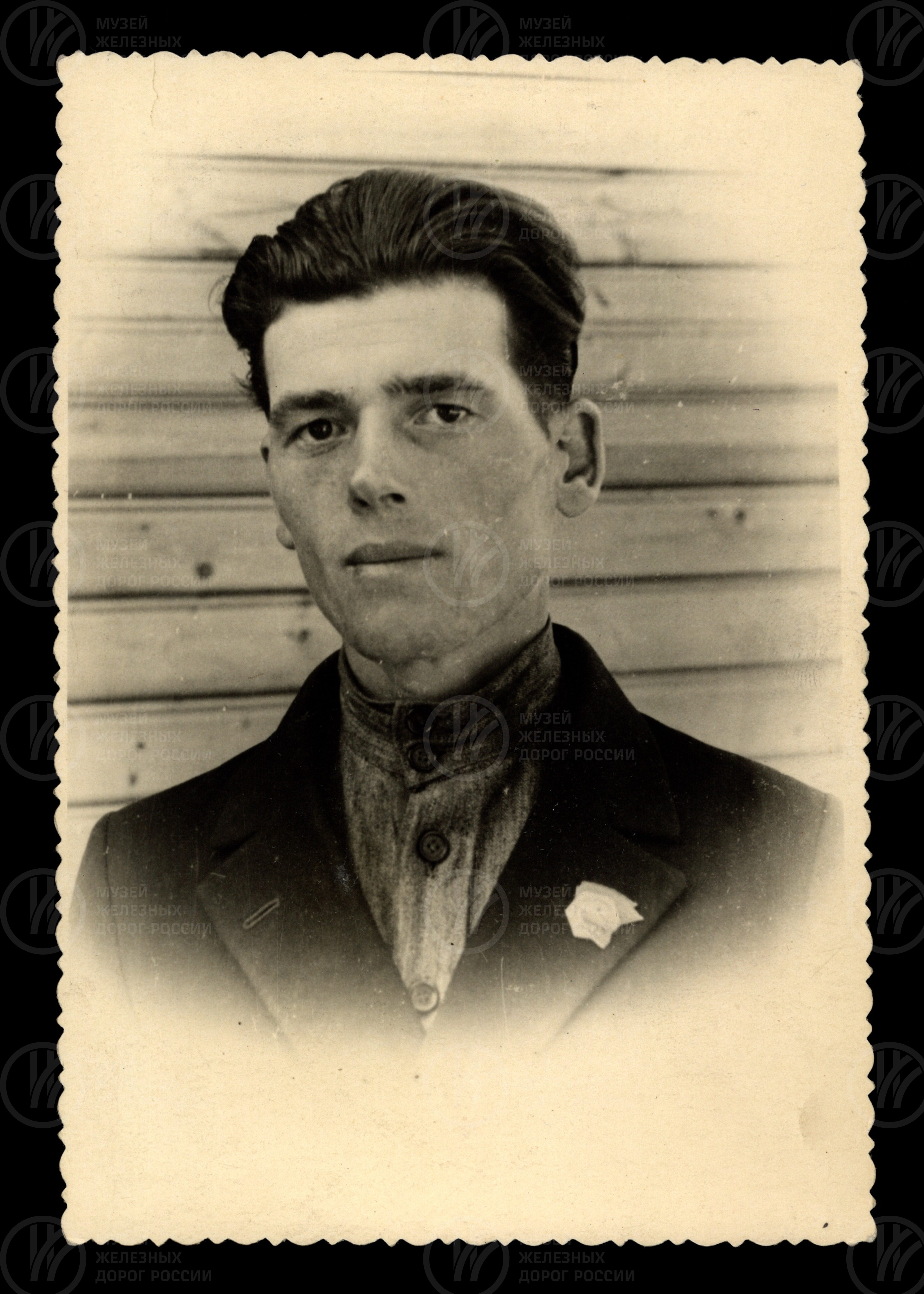 С.И. Сиволапов – машиновед, передовик полеводства совхоза Молосковицы. 1949 г., изображение 1