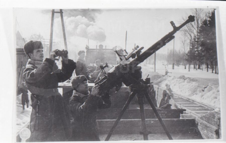 Боевой расчет командира Карпенина. 1943 г.