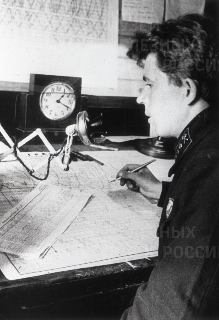 И.И. Кондратьев. Диспетчер Ленинград-Финляндского отделения