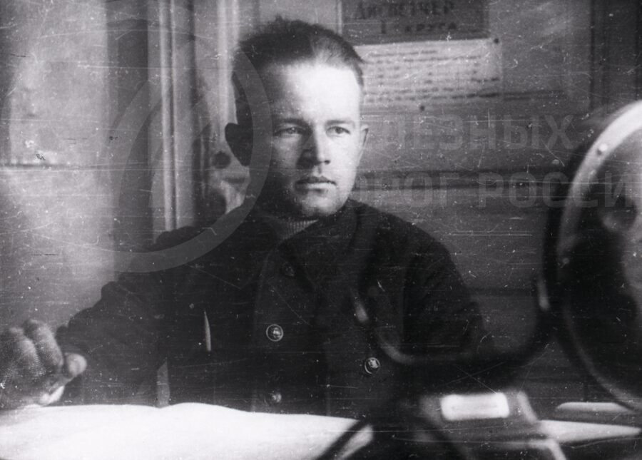 В.А. Виноградов. Дежурный по Ленинград-Финляндскому отделению