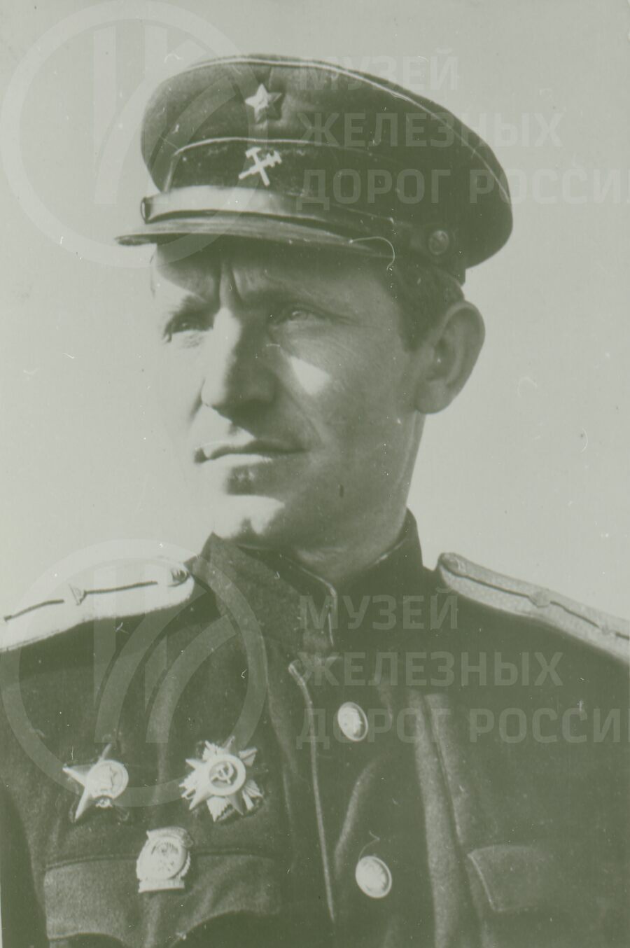А.П. Фадеенков. Бригадир пути. 1949 г.