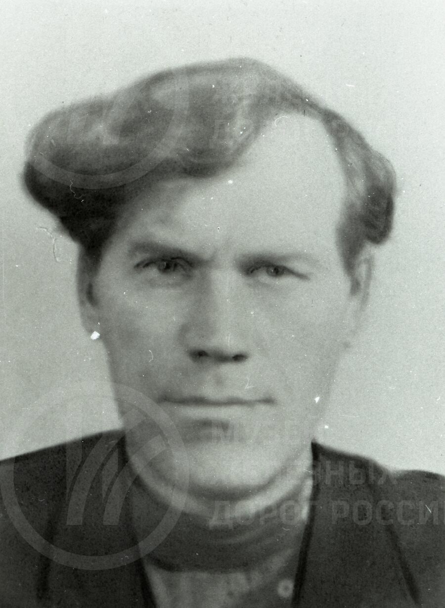 А.И. Шабанов. Котельщик паровозного депо станции Дно