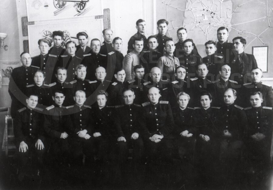 Политотдел Управления Калининской железной дороги. 1947 г.