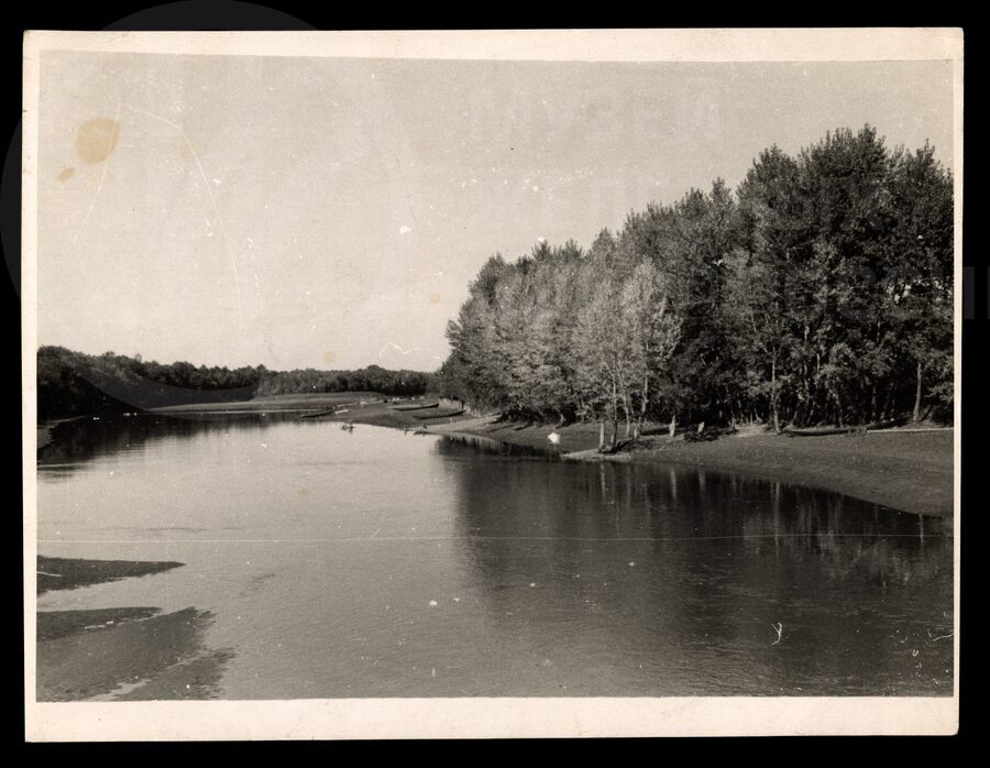 Водяная переправа через реки Туба и Шушь. 1950–1954 гг.
