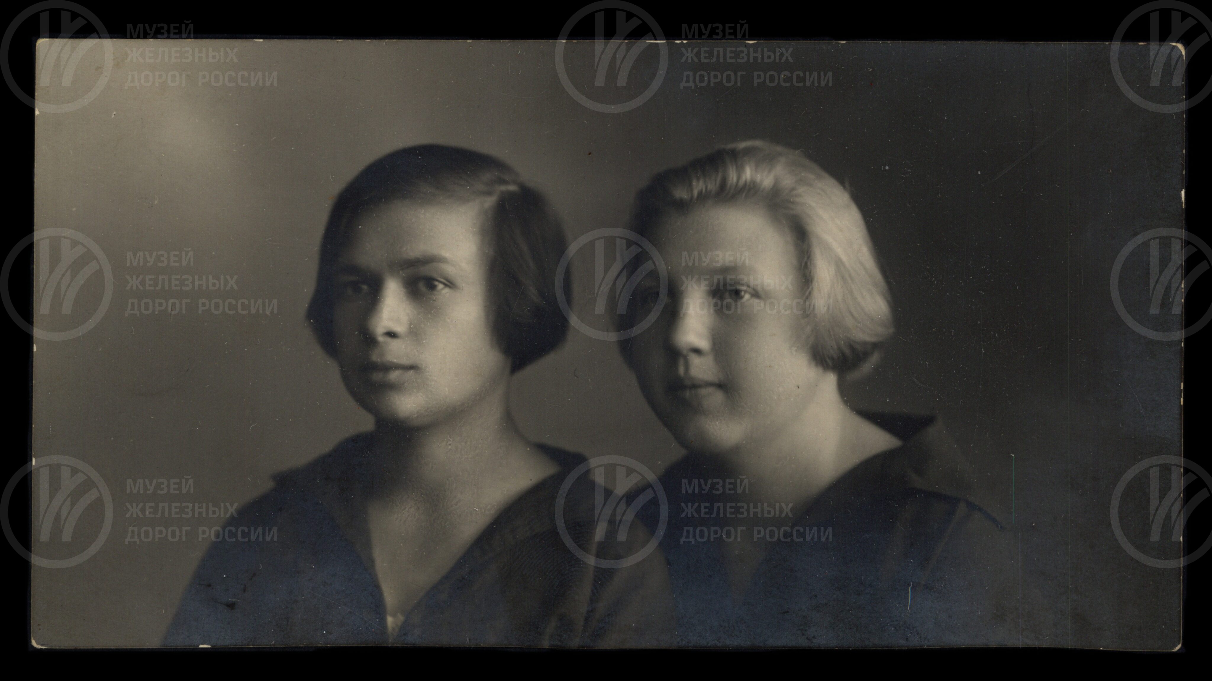 Студентки железнодорожного техникума имени Дзержинского. 1926 г., изображение 1