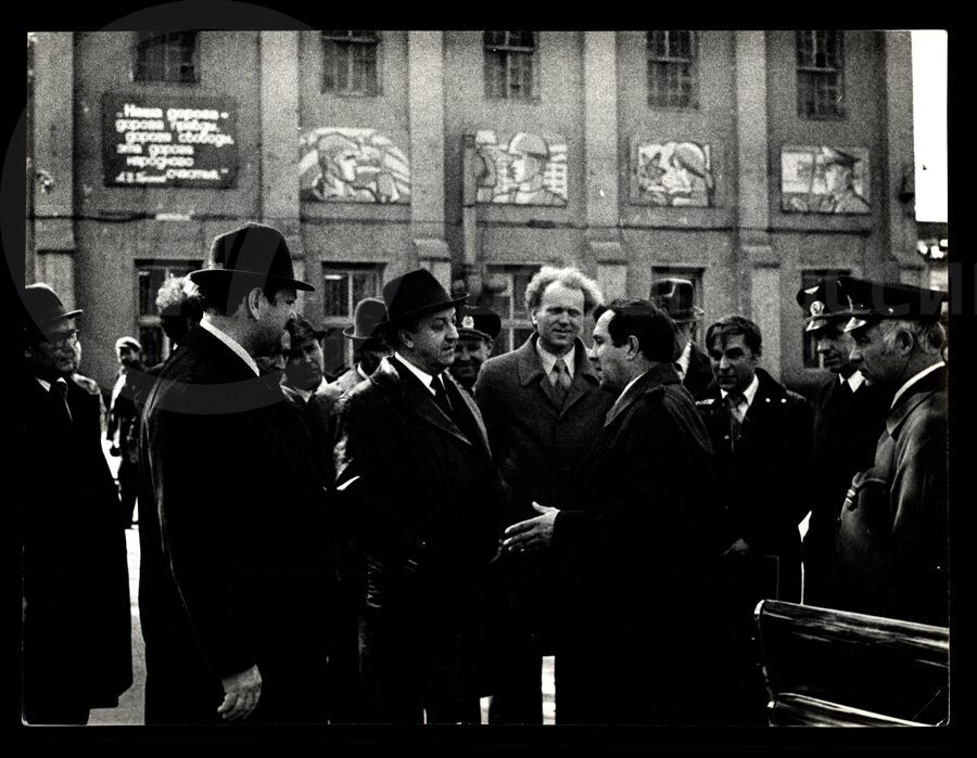 И.Г. Павловский – министр путей сообщения на ЭВРХ. 1982 г.