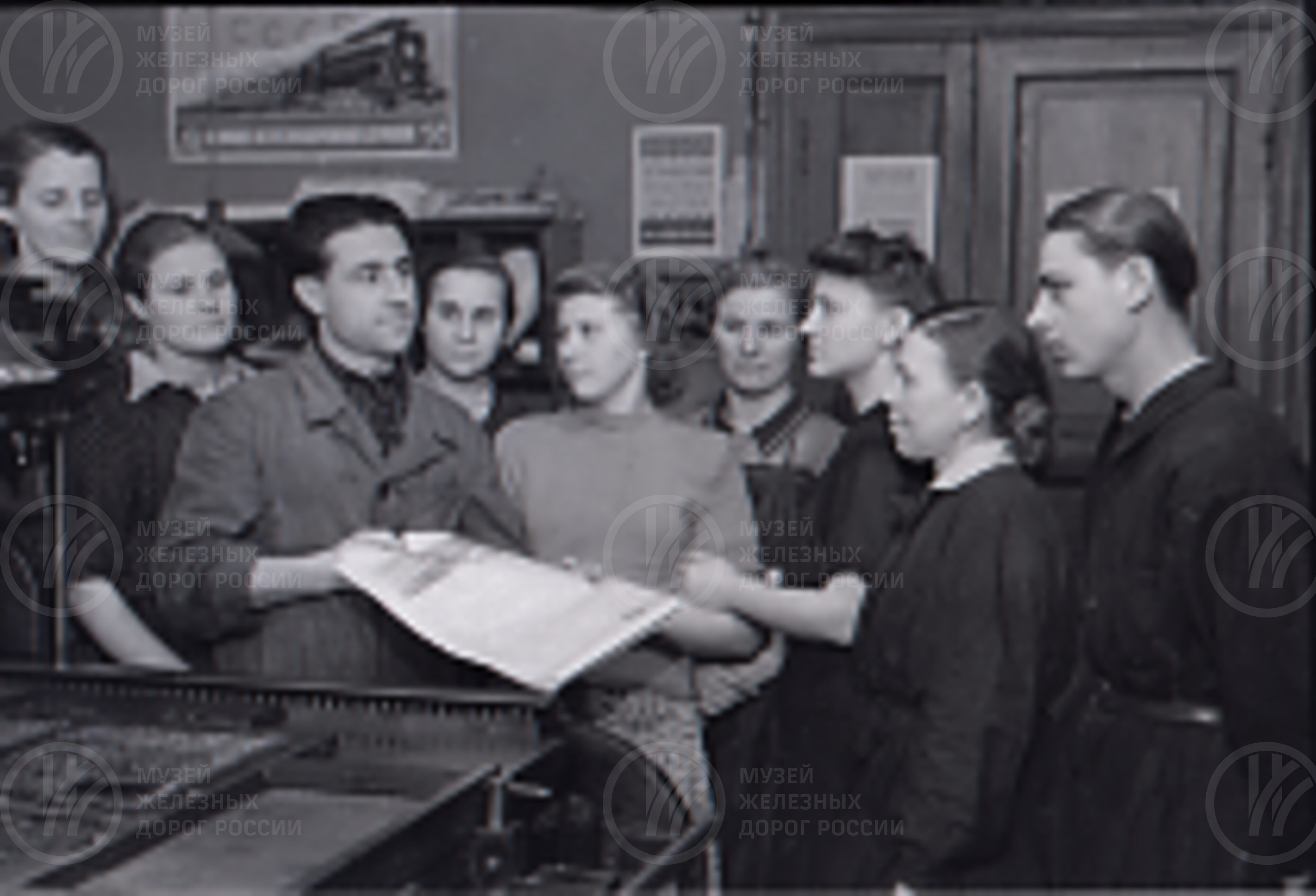 Типография газеты «Сталинец». 1955 г., изображение 1