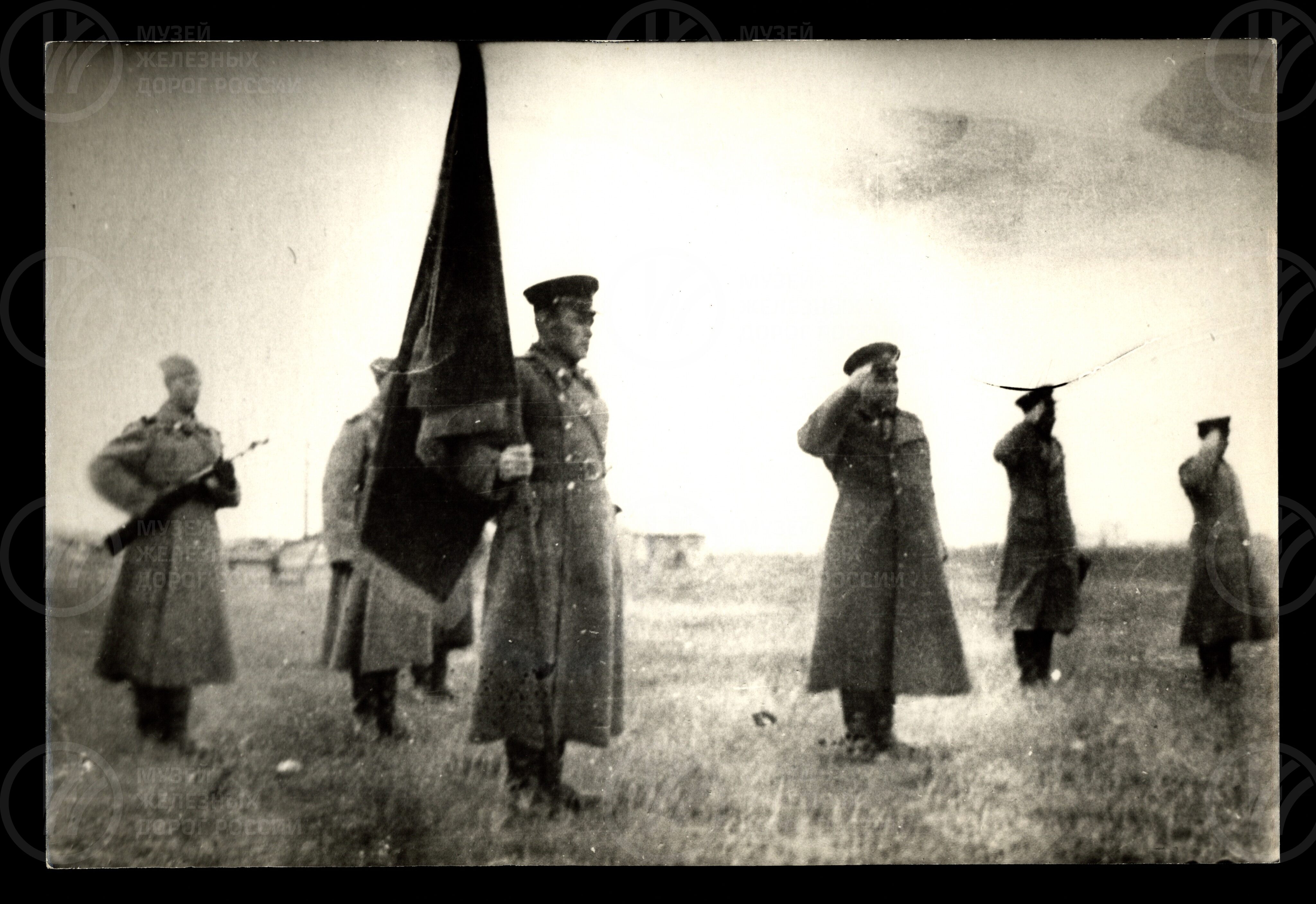 Вручение боевого Красного Знамени. 1951 г., изображение 1