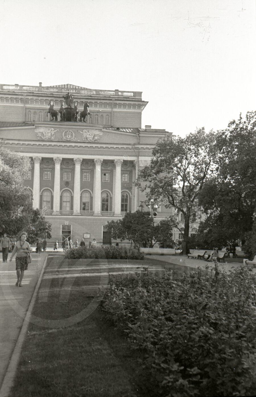 Здание управления дороги. 1970 г.