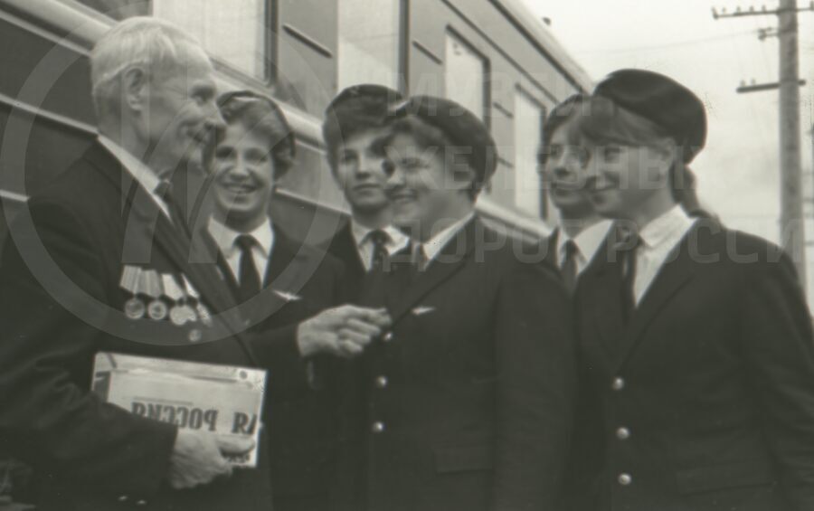 Волков. Бывший проводник Ленинград-Московского резерва. 1968 г.