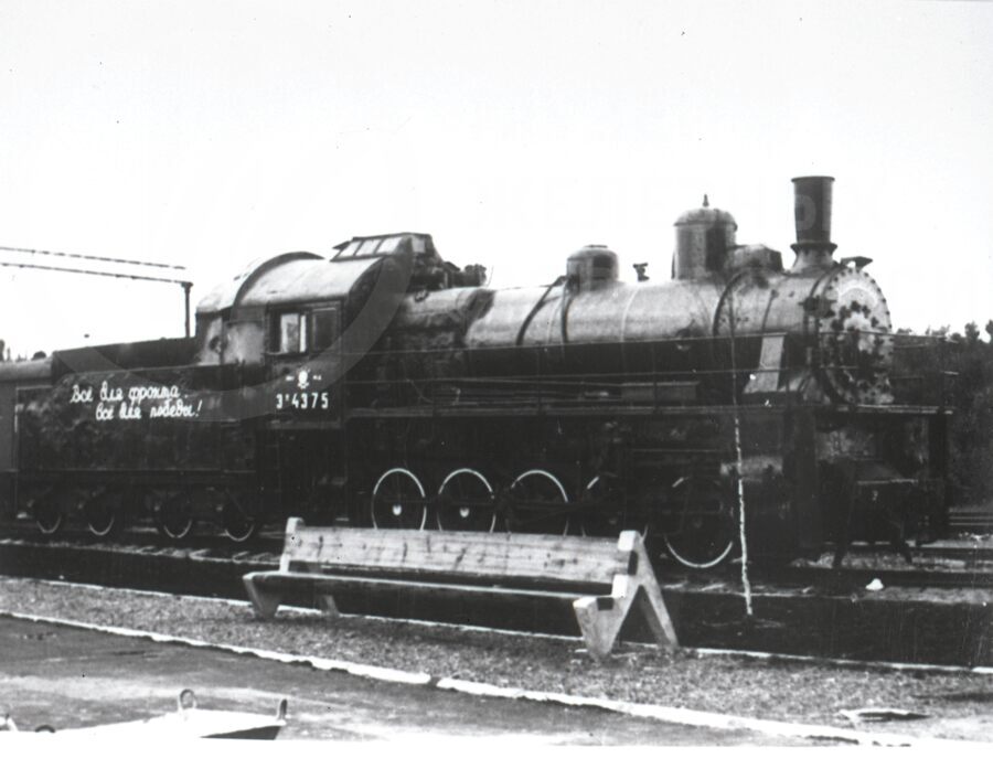 Паровоз Эш 4375