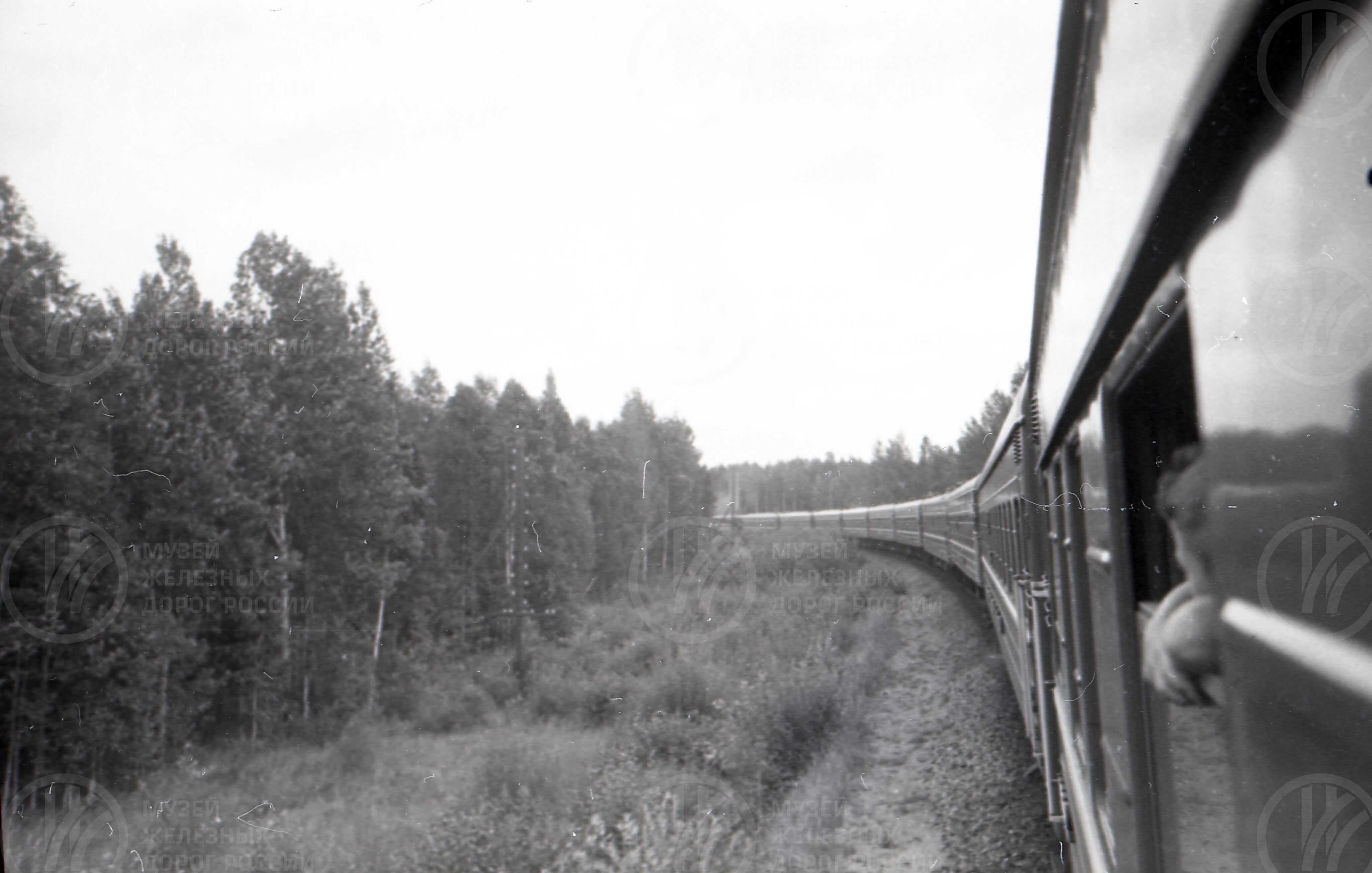 Фирменный поезд «Нева». 1961 г., изображение 1
