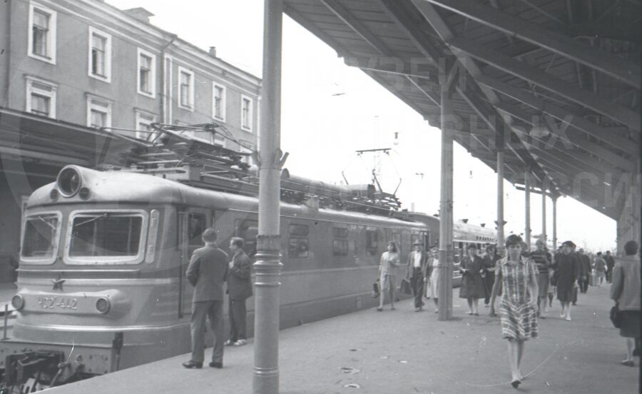 Фирменный поезд «Красная стрела». 1966 г.