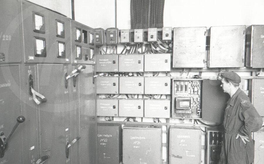 Фабрика прачечная для стирки белья. 1963 г.