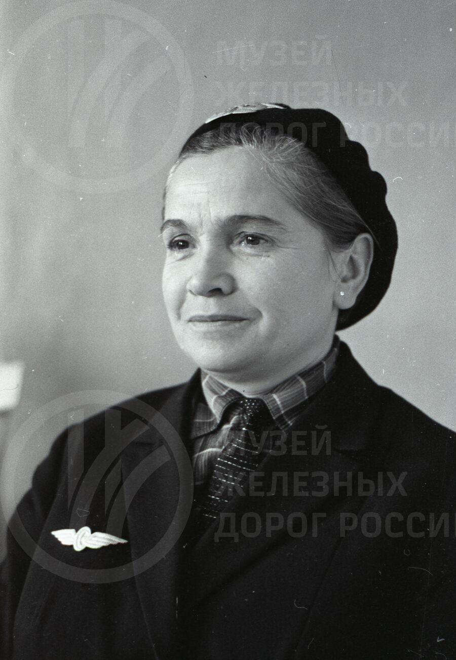 Бригадир поезда Ленинград-Москва. 1968 г.