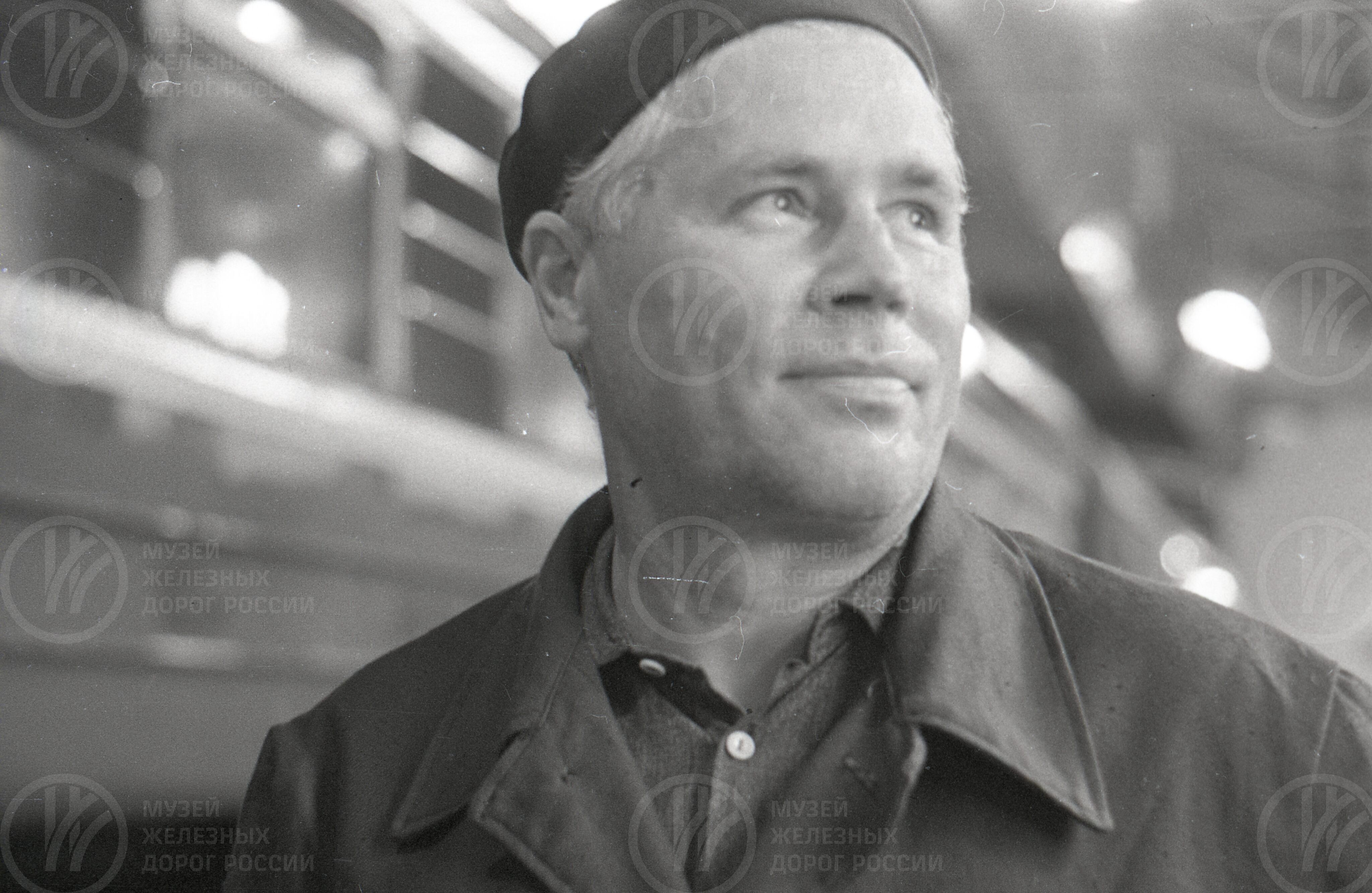 Н. Загурский. Мастер Ленинград-Варшавского вагонного депо. 1968 г., image 1