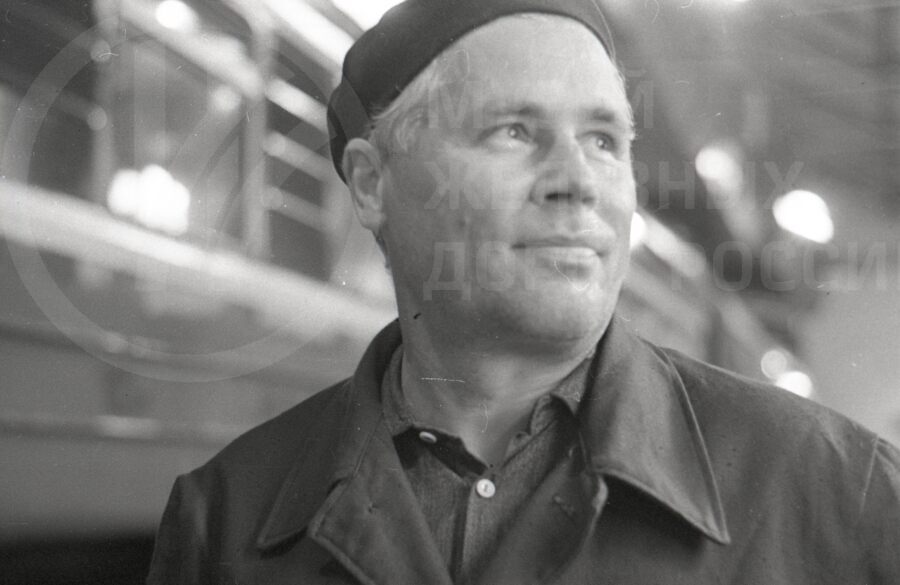 Н. Загурский. Мастер Ленинград-Варшавского вагонного депо. 1968 г.