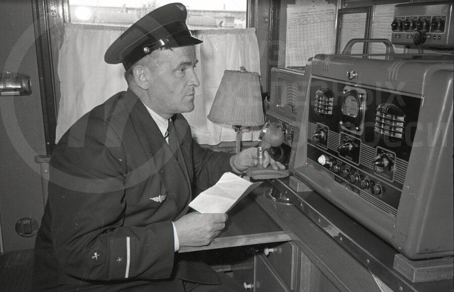 Бригадир поезда №25 Ленинград-Варшавского резерва