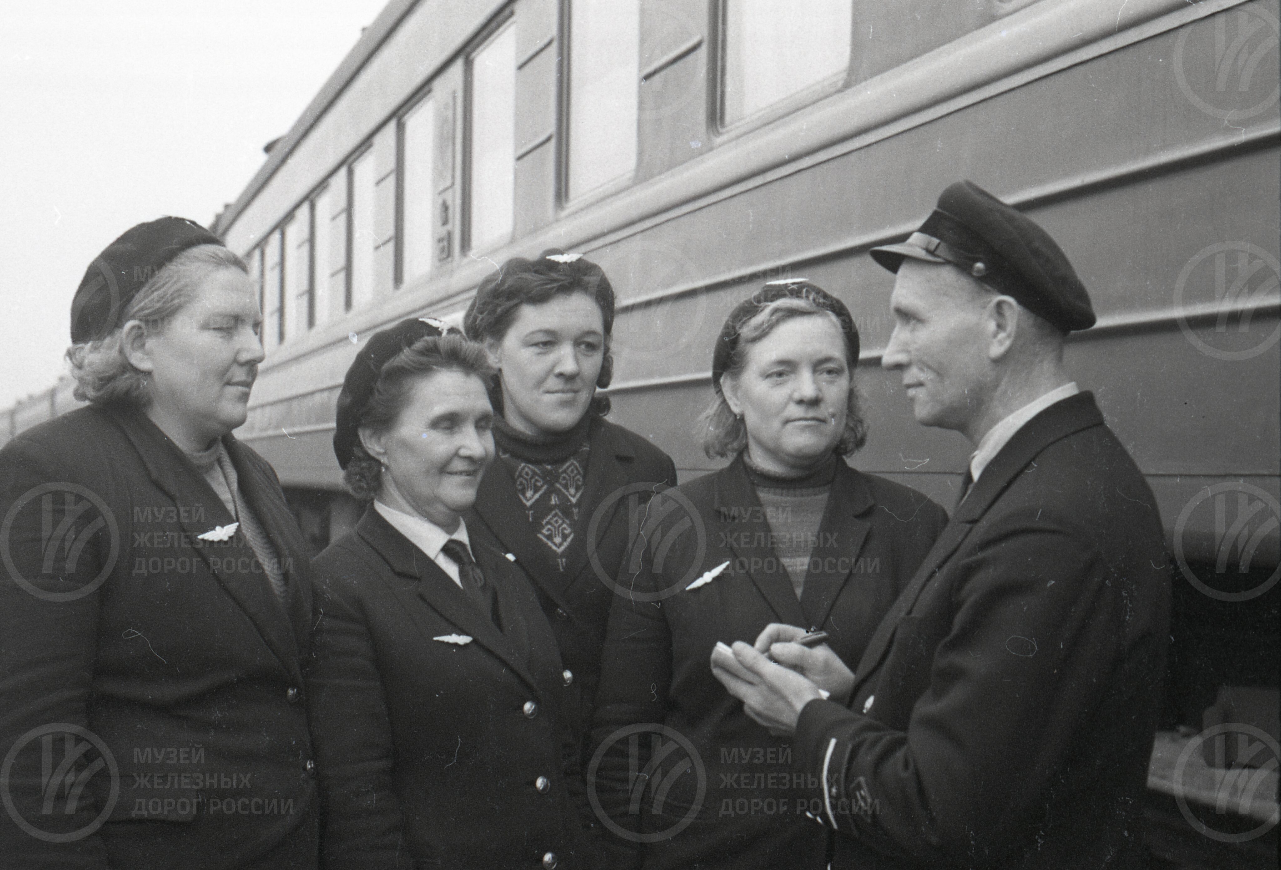 Бригада Конова. Ленинград-Варшавский резерв проводников. 1964 г., image 1
