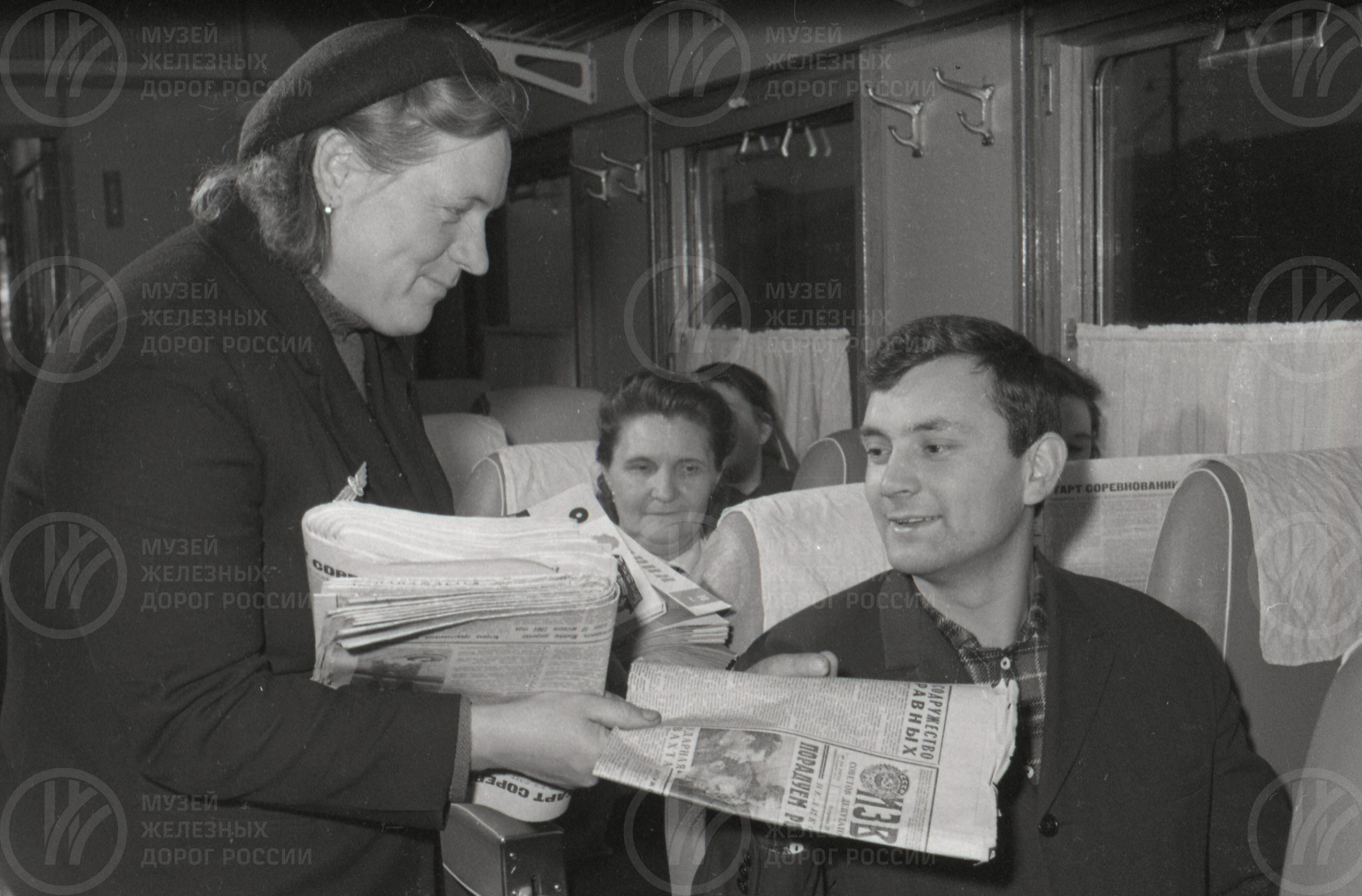 Бригада Конова. Ленинград-Варшавский резерв проводников. 1964 г., image 2