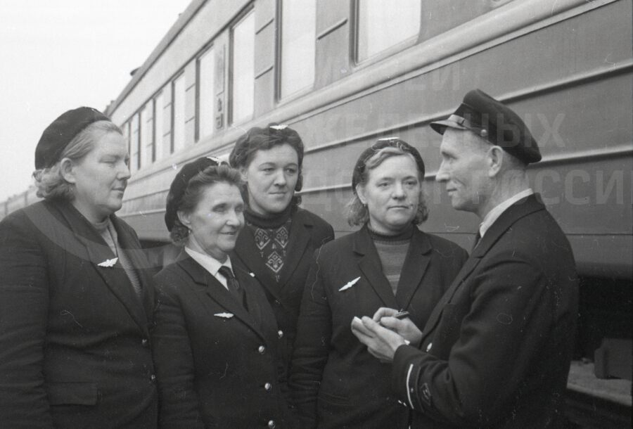 Бригада Конова. Ленинград-Варшавский резерв проводников. 1964 г.