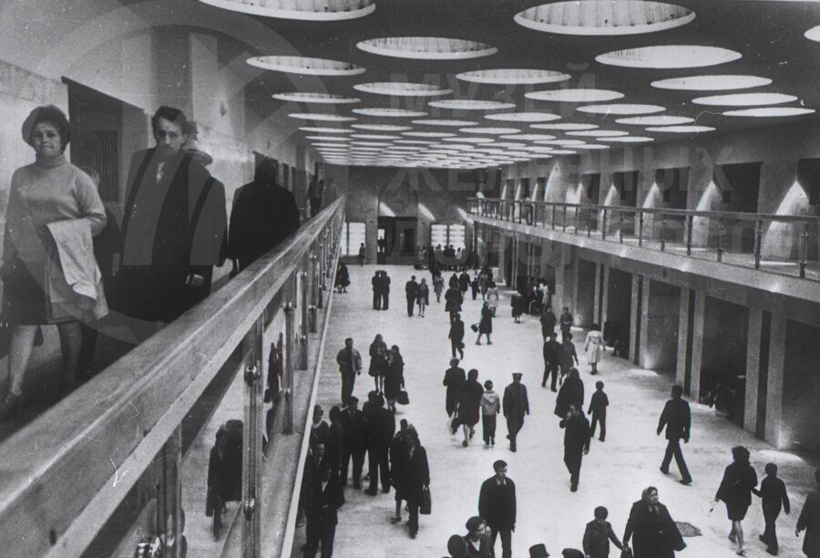 Новый билетный центр в Ленинграде. 1974-1975 гг.