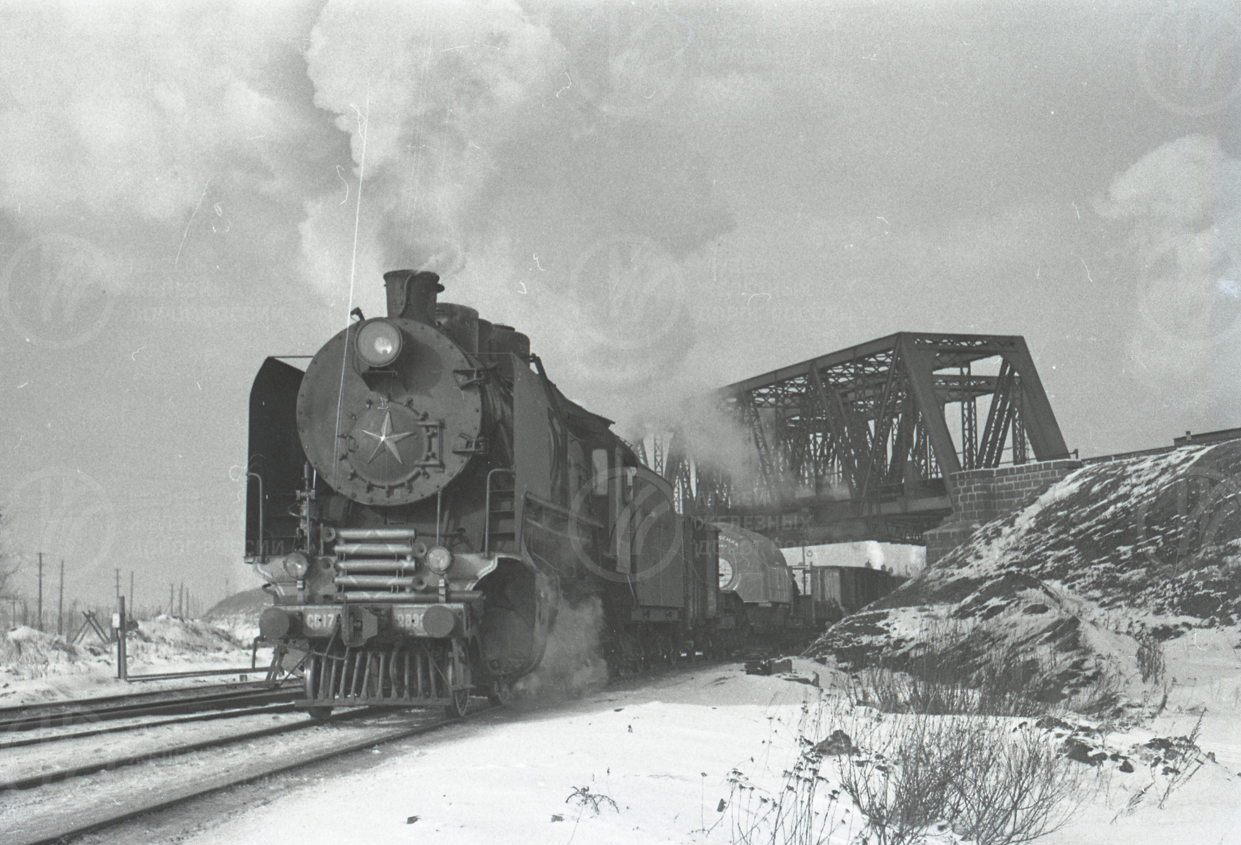 Паровоз СО. Перевозка негабаритных грузов, image 1