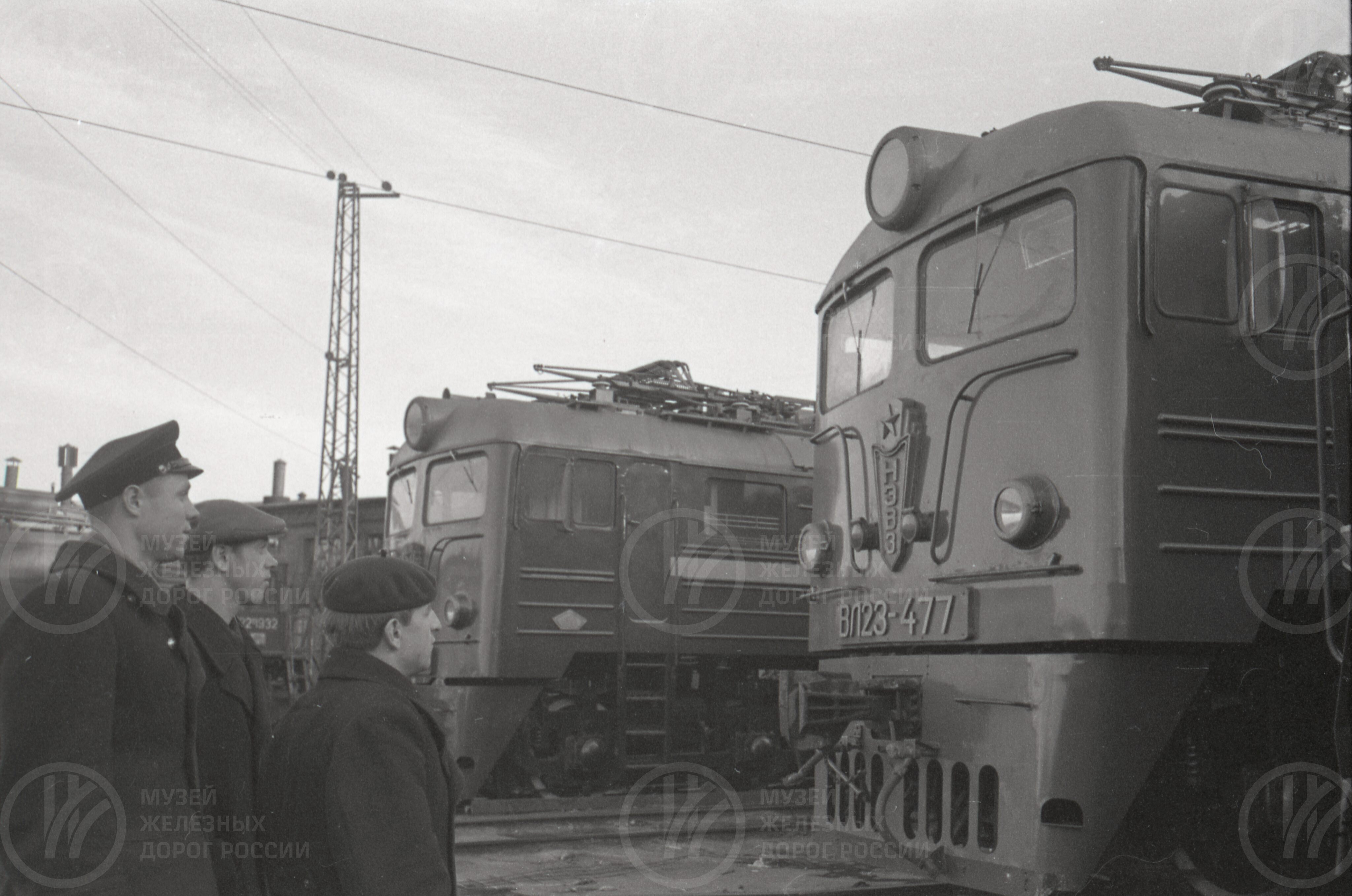 Новые электровозы ВЛ23. 1961 г., image 1