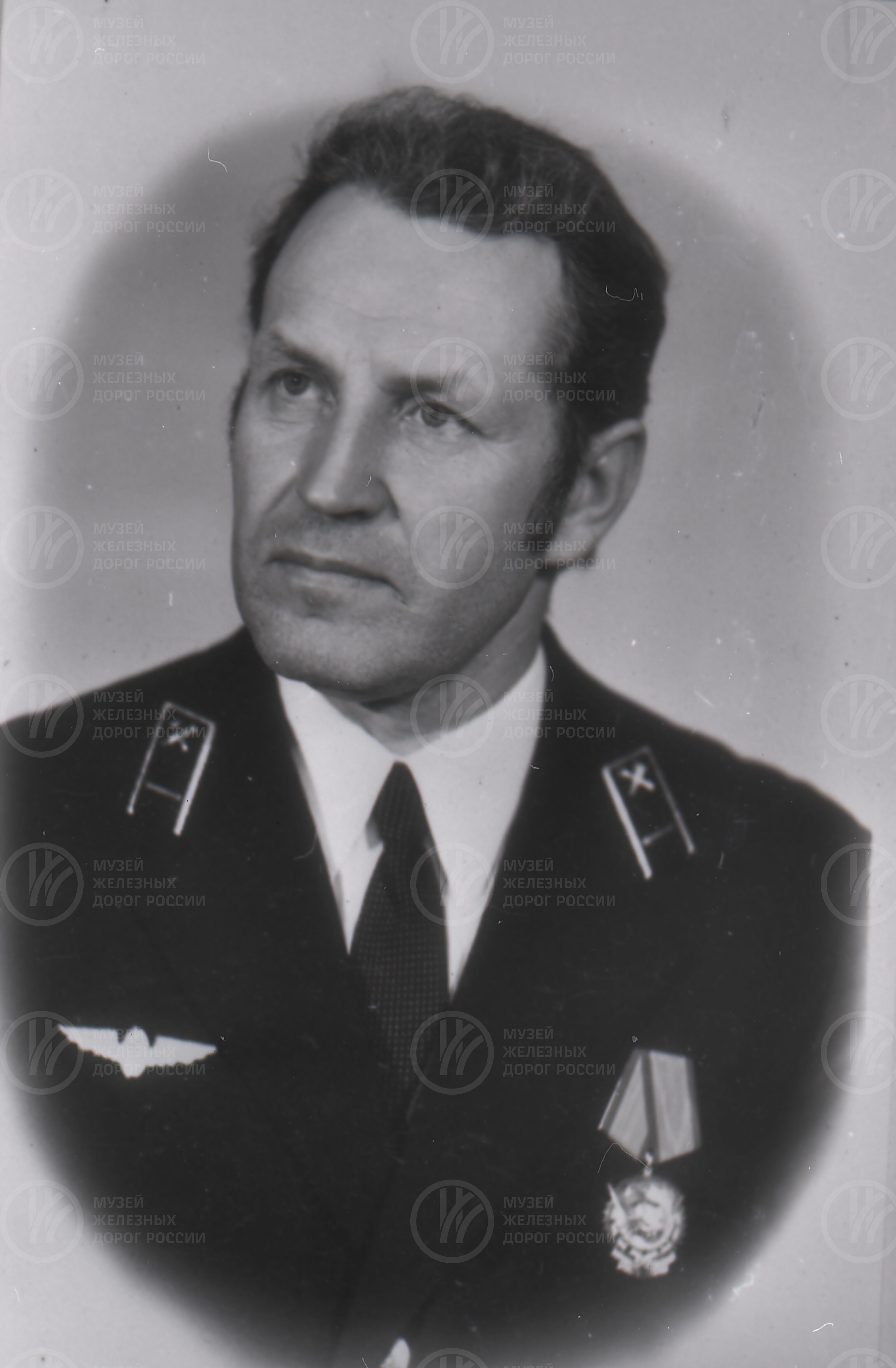 В.С. Лясин. Машинист локомотивного депо, image 1