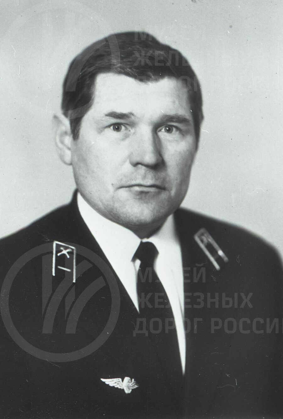 В.С. Богданов. Машинист депо Ленинград-Пассажирский-Московский