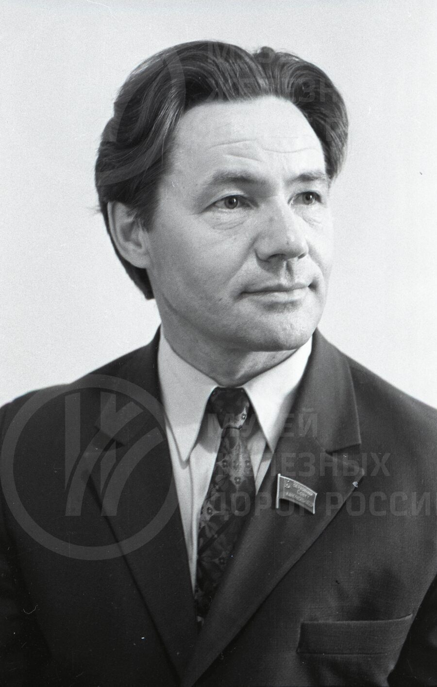 Е.Д. Ганин. Машинист Петрозаводского локомотивного депо
