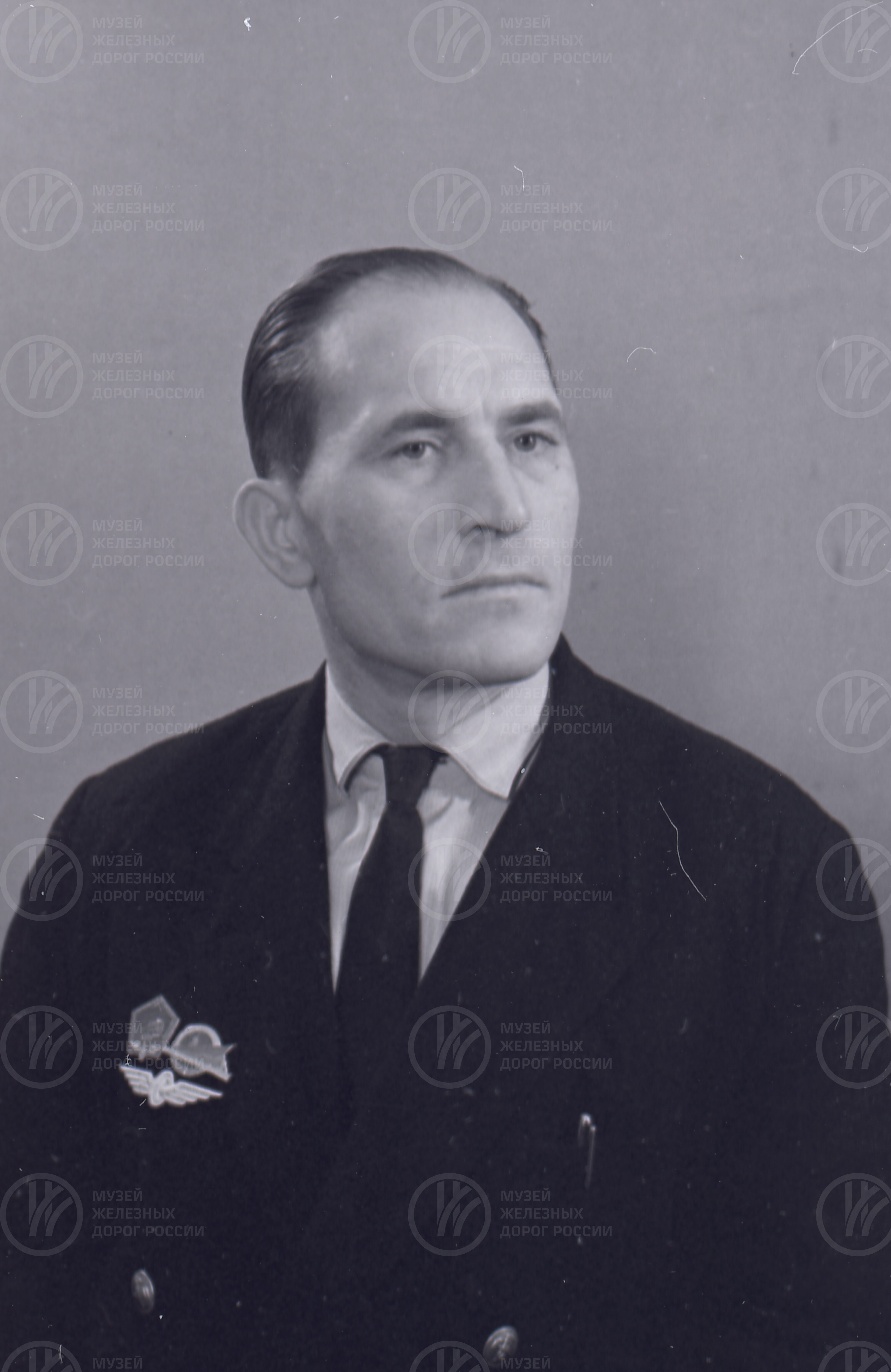 А.К. Новиков. Машинист маневрового тепловоза депо Ленинград-Сортировочный-Московский, image 1
