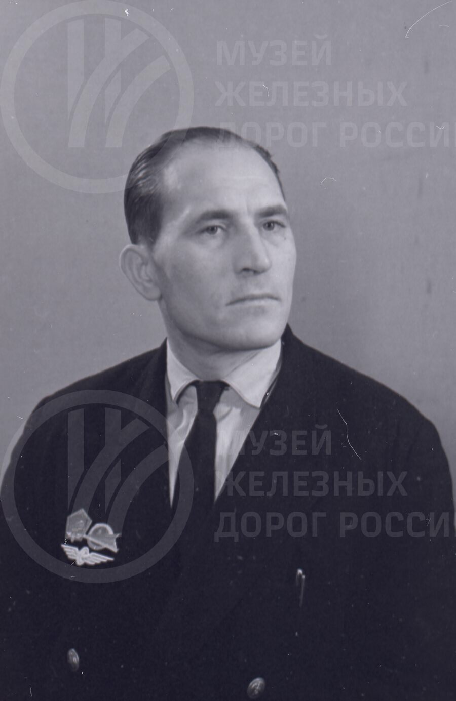 А.К. Новиков. Машинист маневрового тепловоза депо Ленинград-Сортировочный-Московский