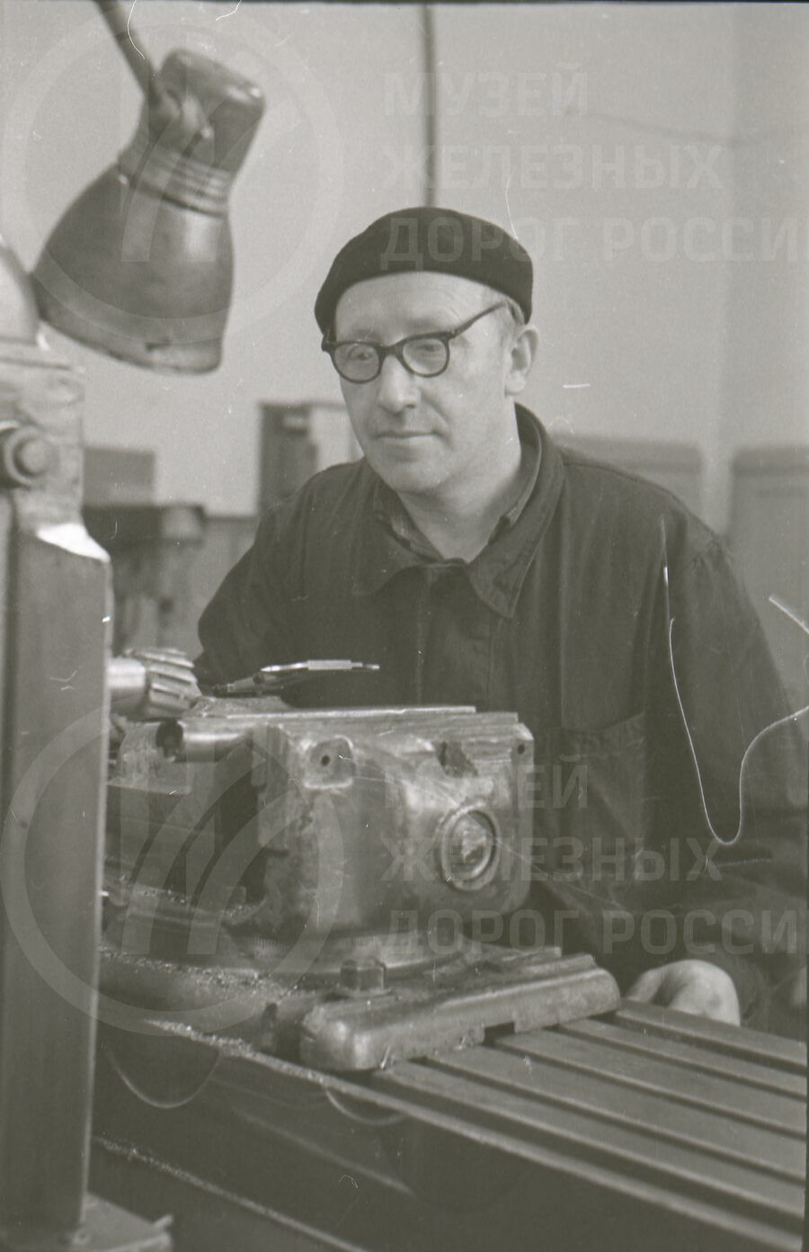 Владимир Сергеевич Смирнов. Токарь Ленинград-Варшавского депо