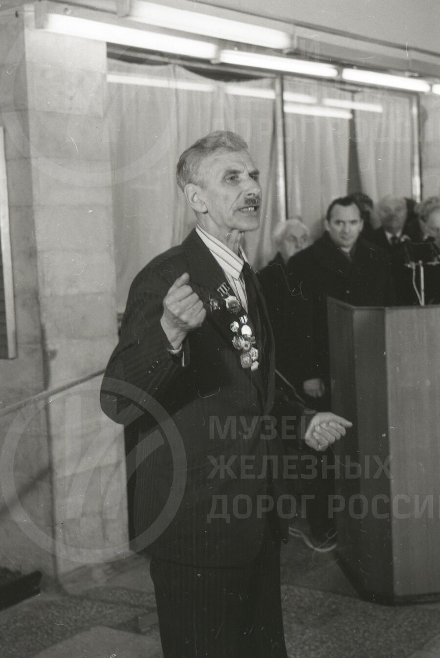Открытие мемориальной стены посвященное 40-летию «Дороги жизни». Станция Ладожское Озеро